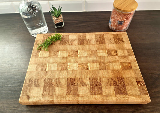 Oak End Grain