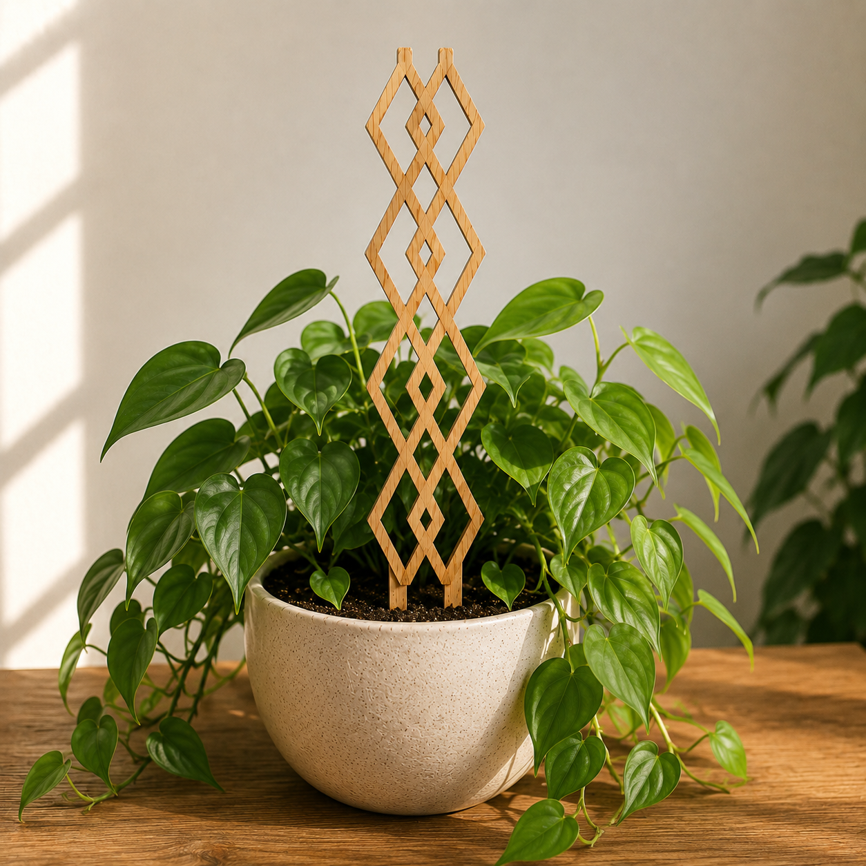 Harlequin Plant Trellis – Decorative Support for Climbing Houseplants