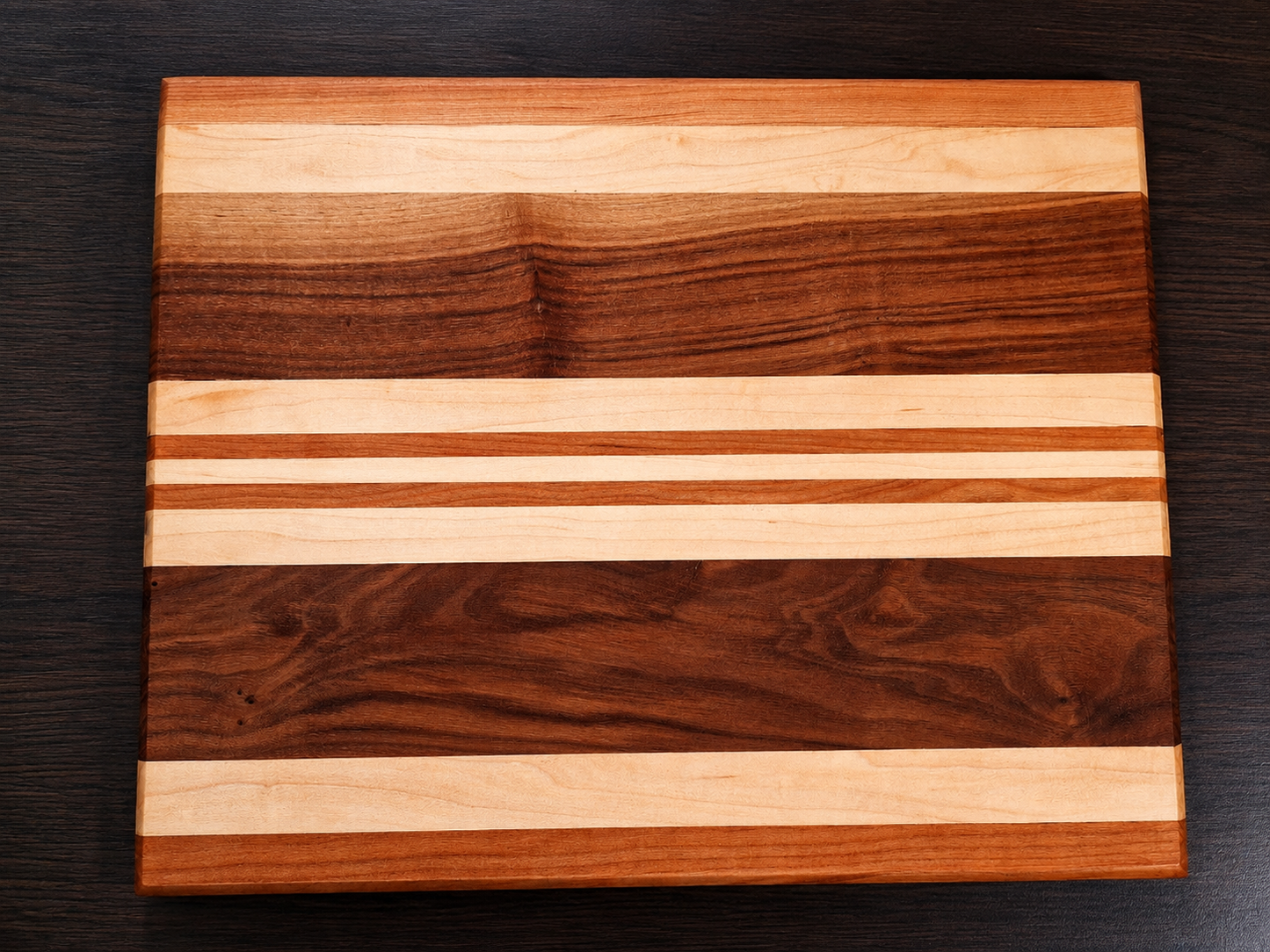 Walnut, Maple & Cherry Chopping Board