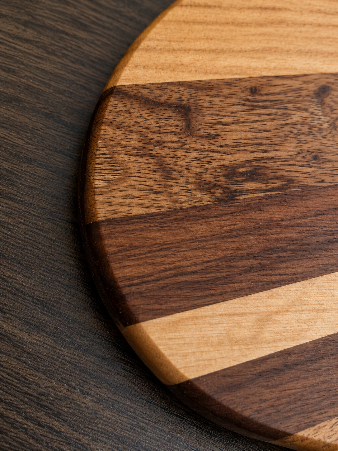 Walnut & Cherry Paddle Serving Board
