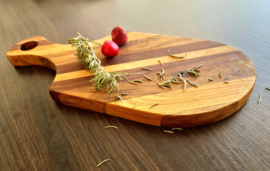 Paddle style charcuterie/ cheese boards