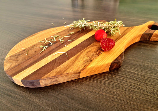 Paddle style charcuterie/ cheese boards