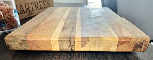 Walnut-Cherry-Maple Edge Grain