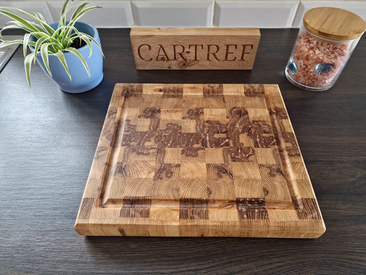 Oak End Grain