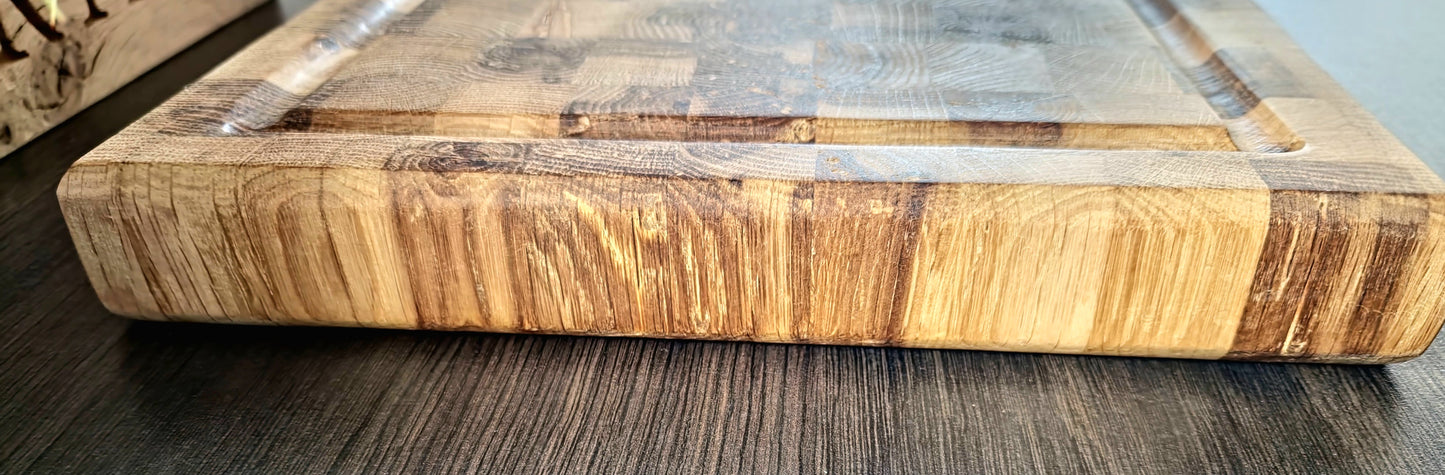Oak End Grain