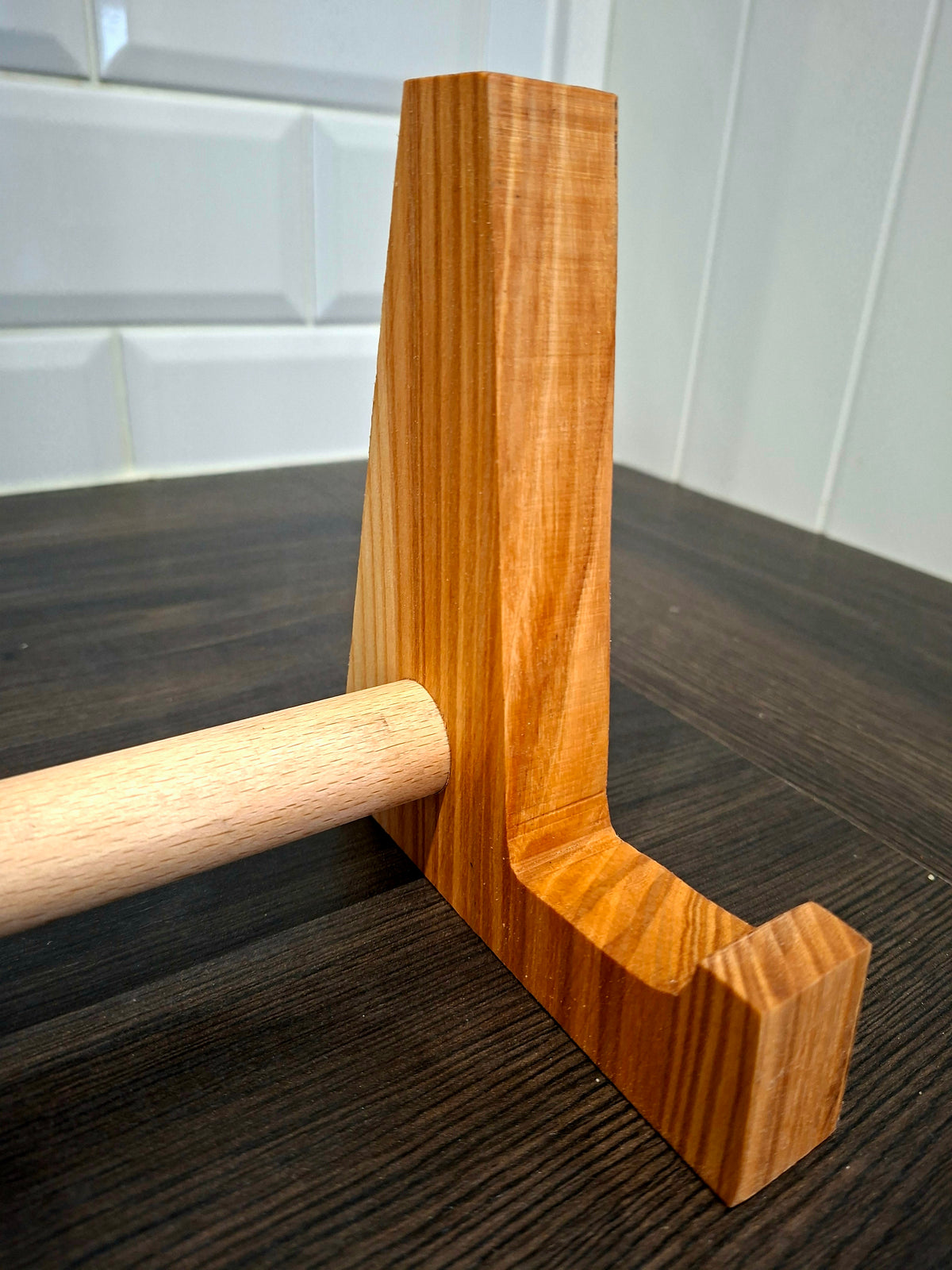 Handmade Oak Chopping Board &amp; Recipe Book Stand