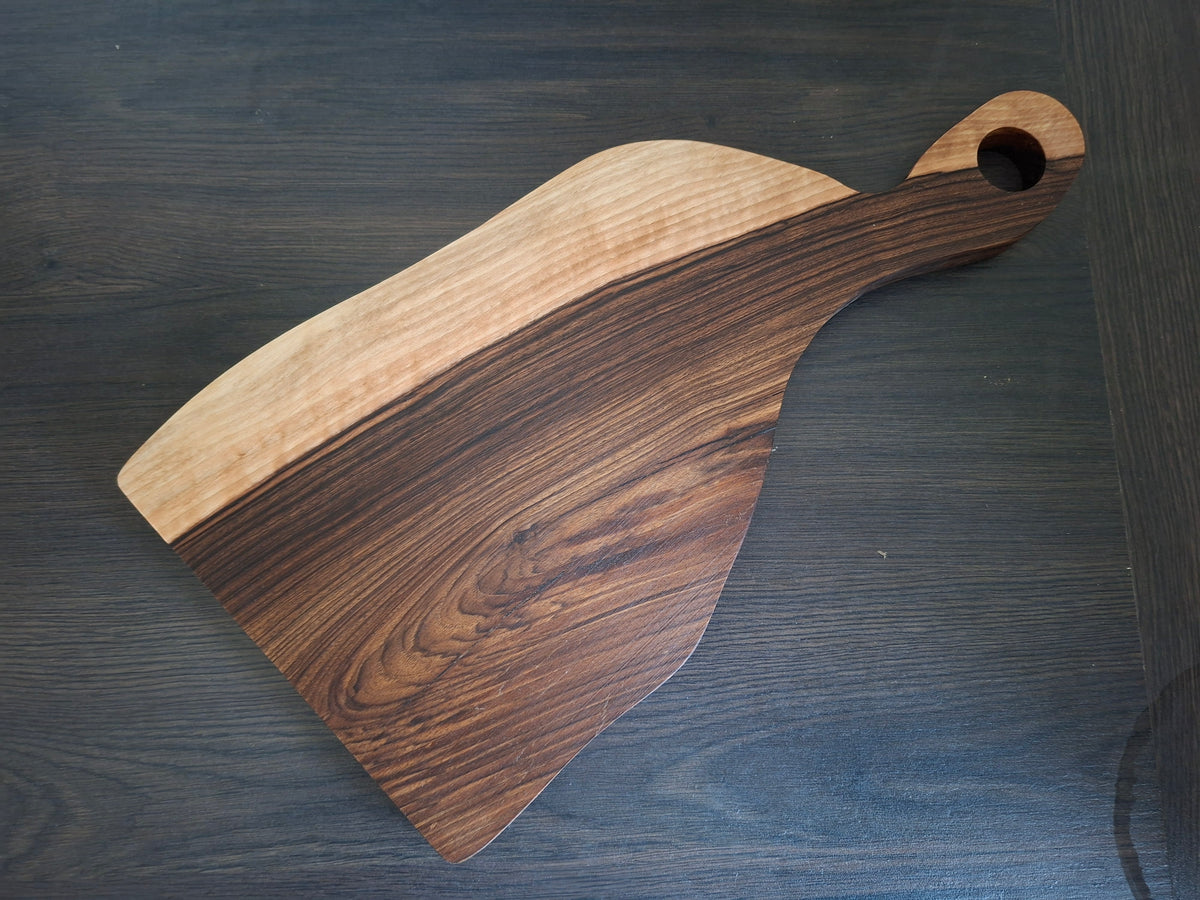 Handcrafted Walnut Charcuterie & Cheese Board