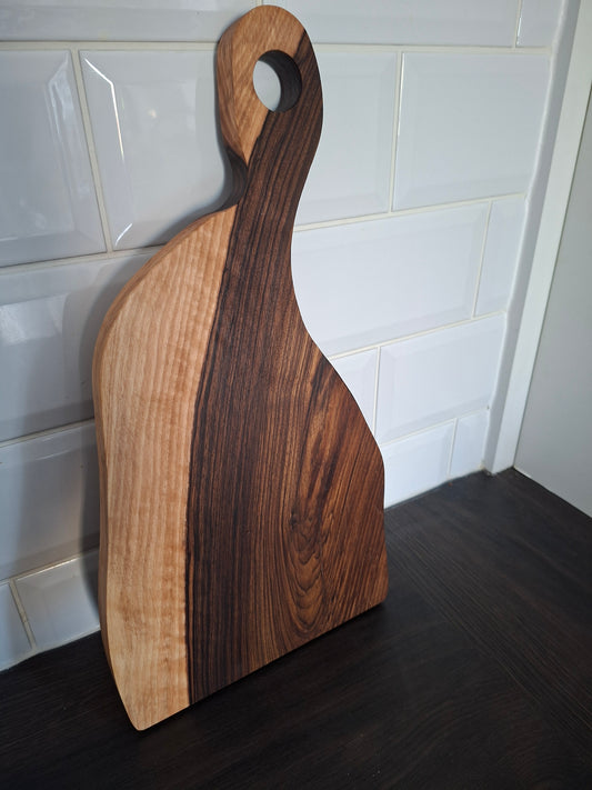 Handcrafted Walnut Charcuterie & Cheese Board