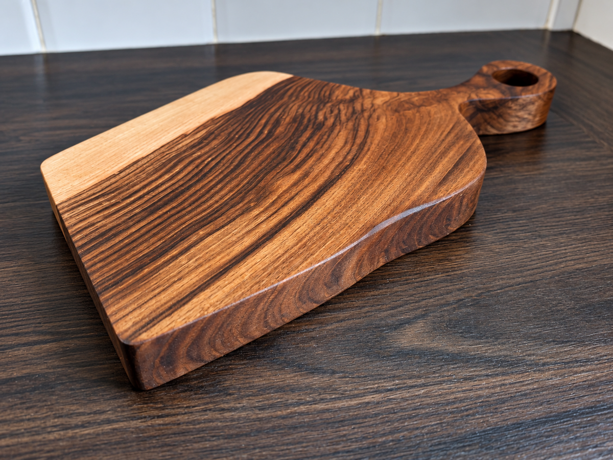 Handcrafted Walnut Charcuterie &amp; Cheese Board