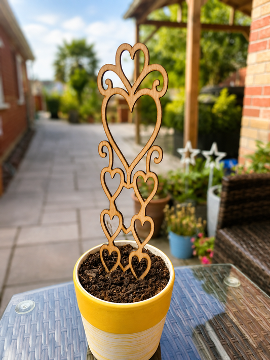 Victorian Heart Plant Trellis