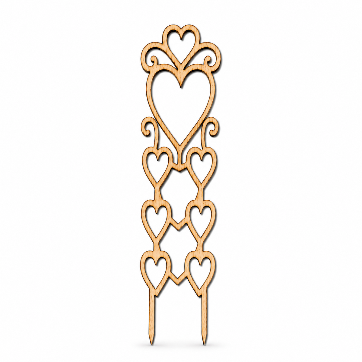 Victorian Heart Plant Trellis