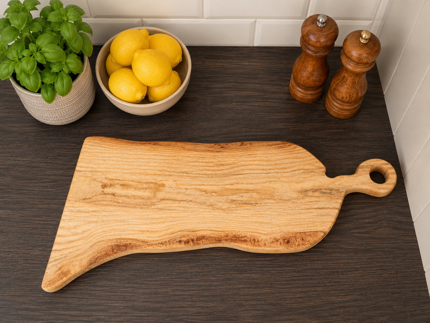 Handcrafted Ash Charcuterie & Serving Board