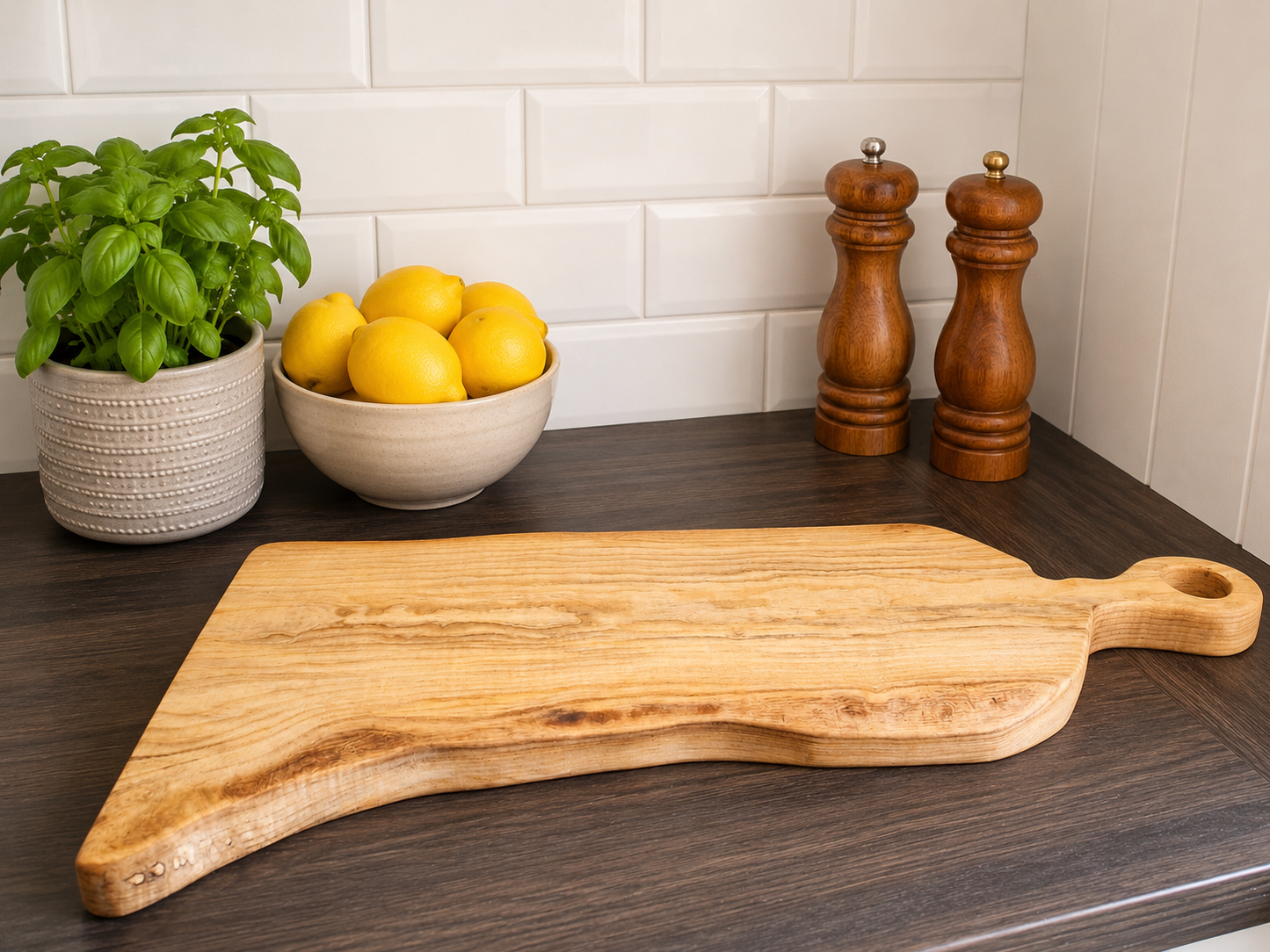 Handcrafted Ash Charcuterie & Serving Board