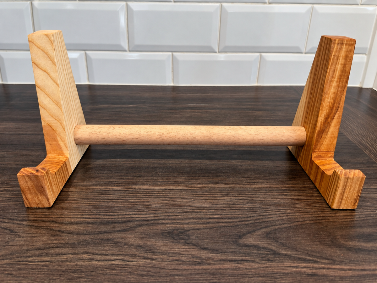 Handmade Oak Chopping Board &amp; Recipe Book Stand