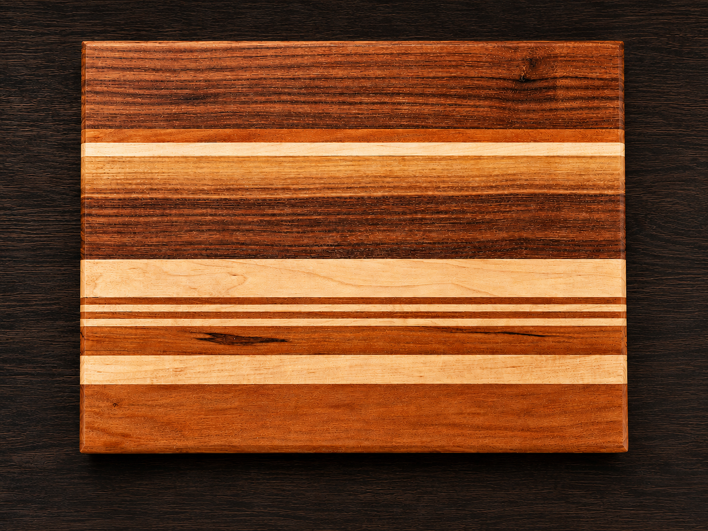 Walnut, Maple & Cherry Chopping Board