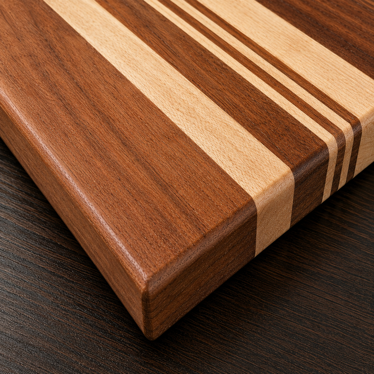 Walnut, Maple & Cherry Chopping Board