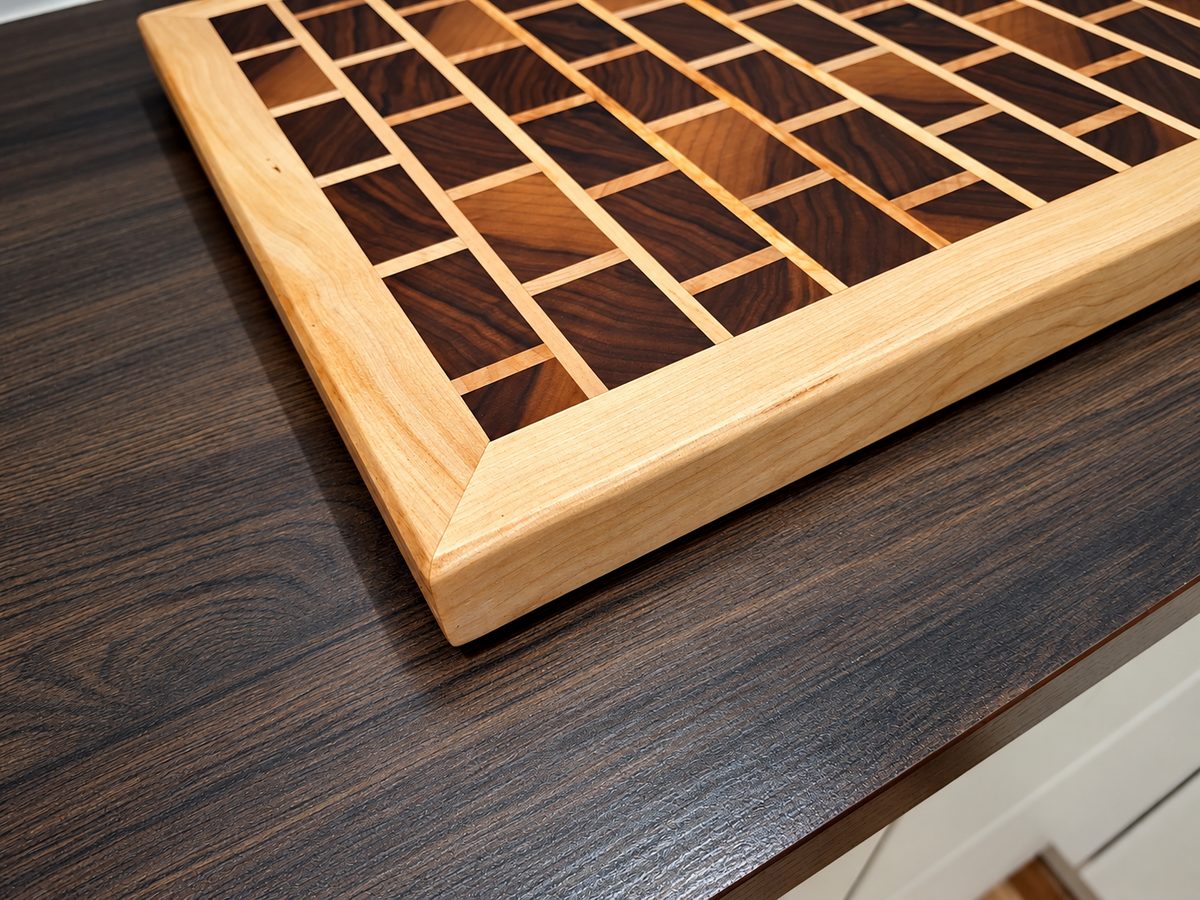 Walnut & Maple End Grain Chopping Board – Brickwork Design