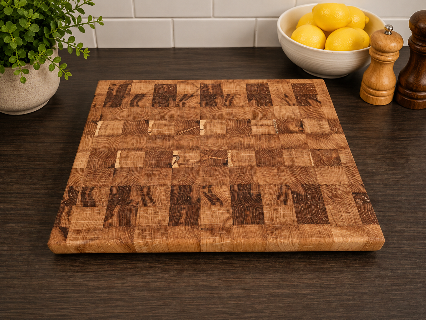 Oak End Grain Chopping Board
