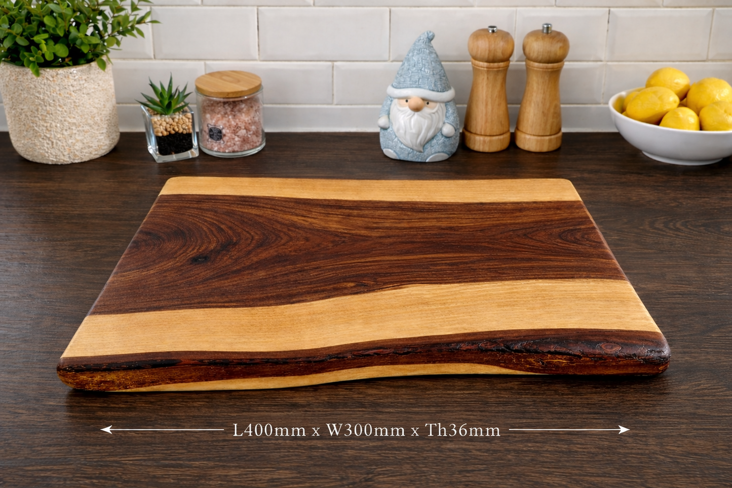 Black Walnut Double Live Edge