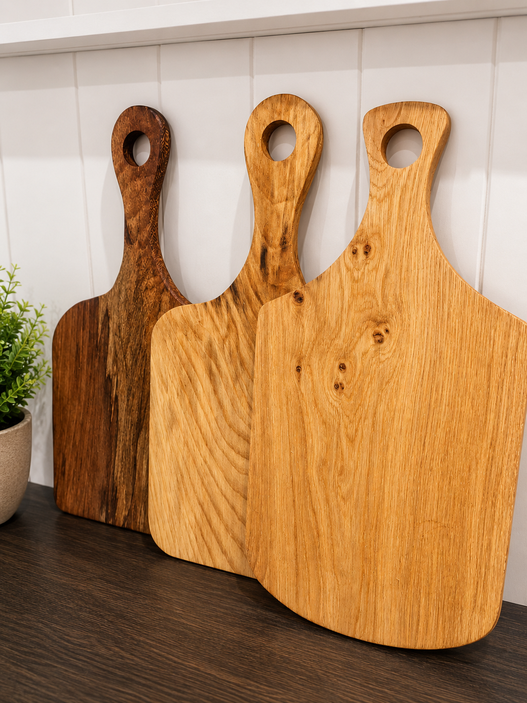 Handmade Solid Wood Paddle Boards - Oak, Ash & London Plane