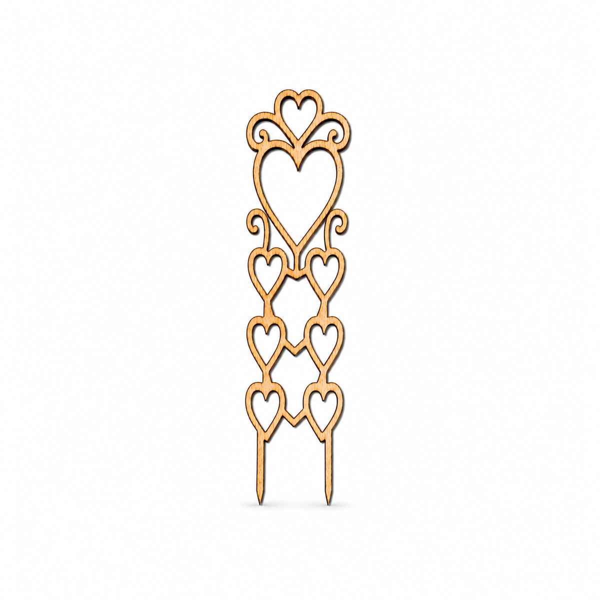 Victorian Heart Plant Trellis
