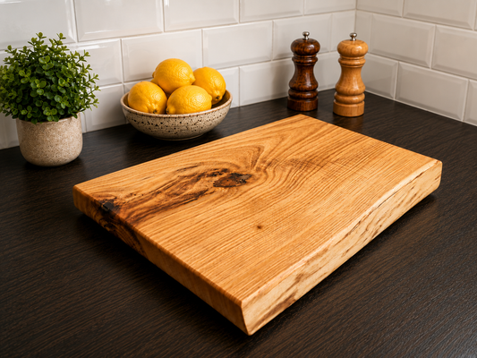 Oak Live Edge Chopping Board