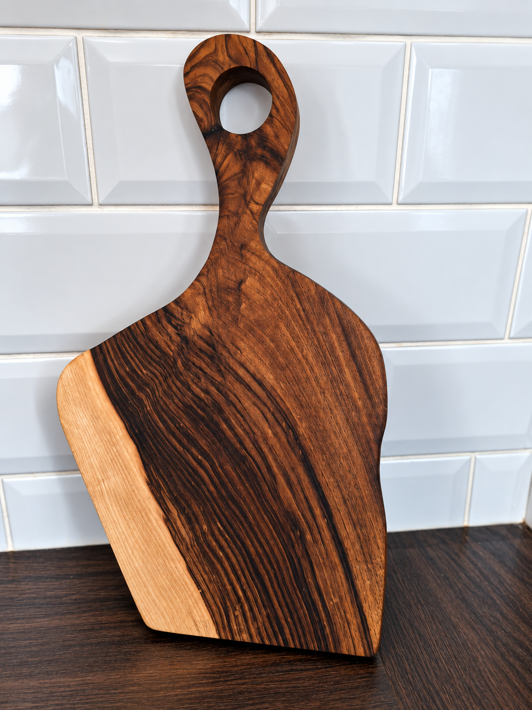 Handcrafted Walnut Charcuterie &amp; Cheese Board