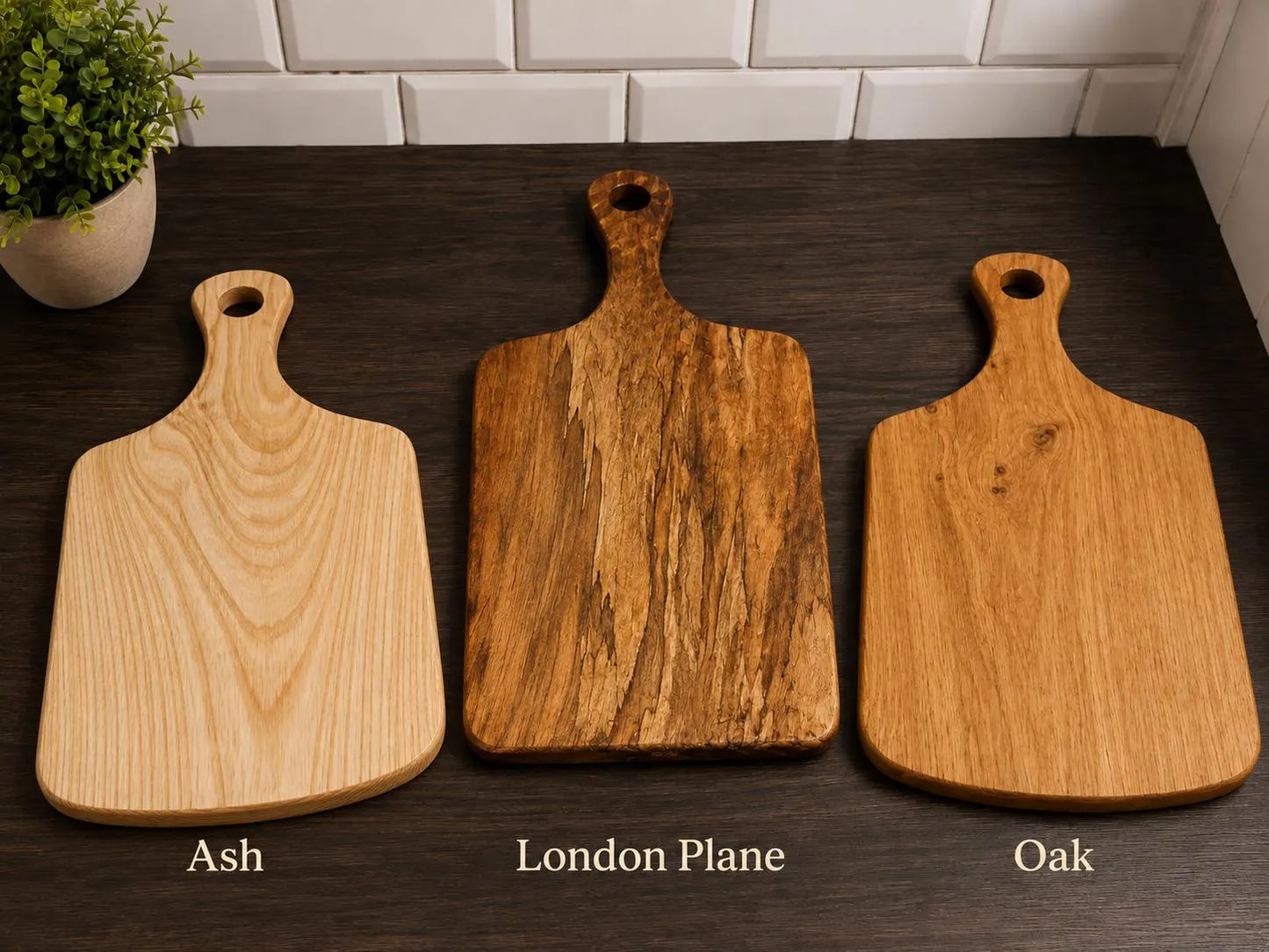 Handmade Solid Wood Paddle Boards - Oak, Ash & London Plane