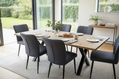 Six-Seat Farmhouse Table