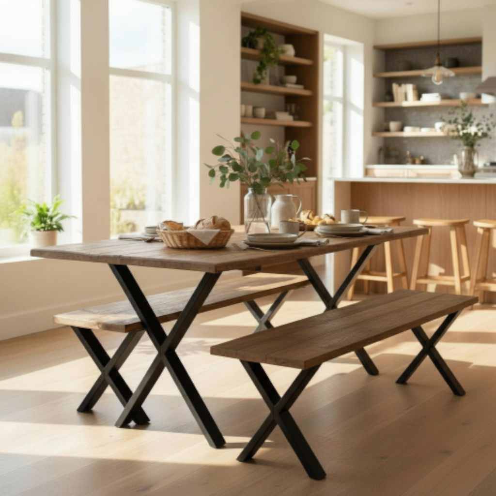 Four-Seat Farmhouse Table