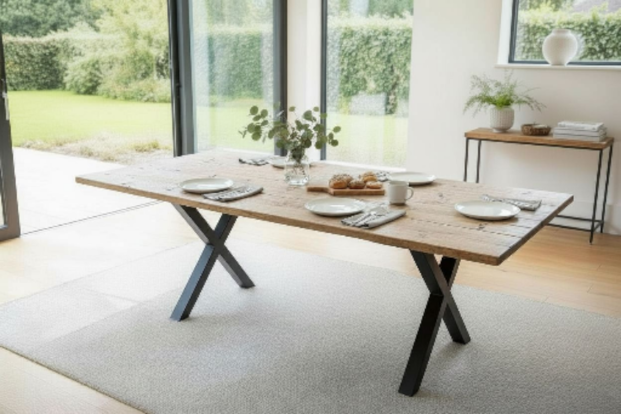 Six-Seat Farmhouse Table