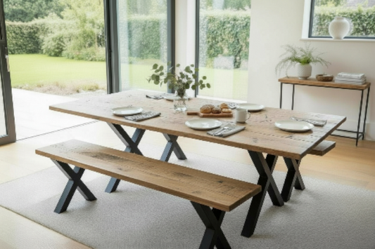 Six-Seat Farmhouse Table