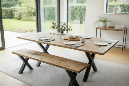 Six-Seat Farmhouse Table