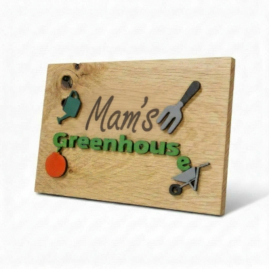 Personalised Greenhouse Sign
