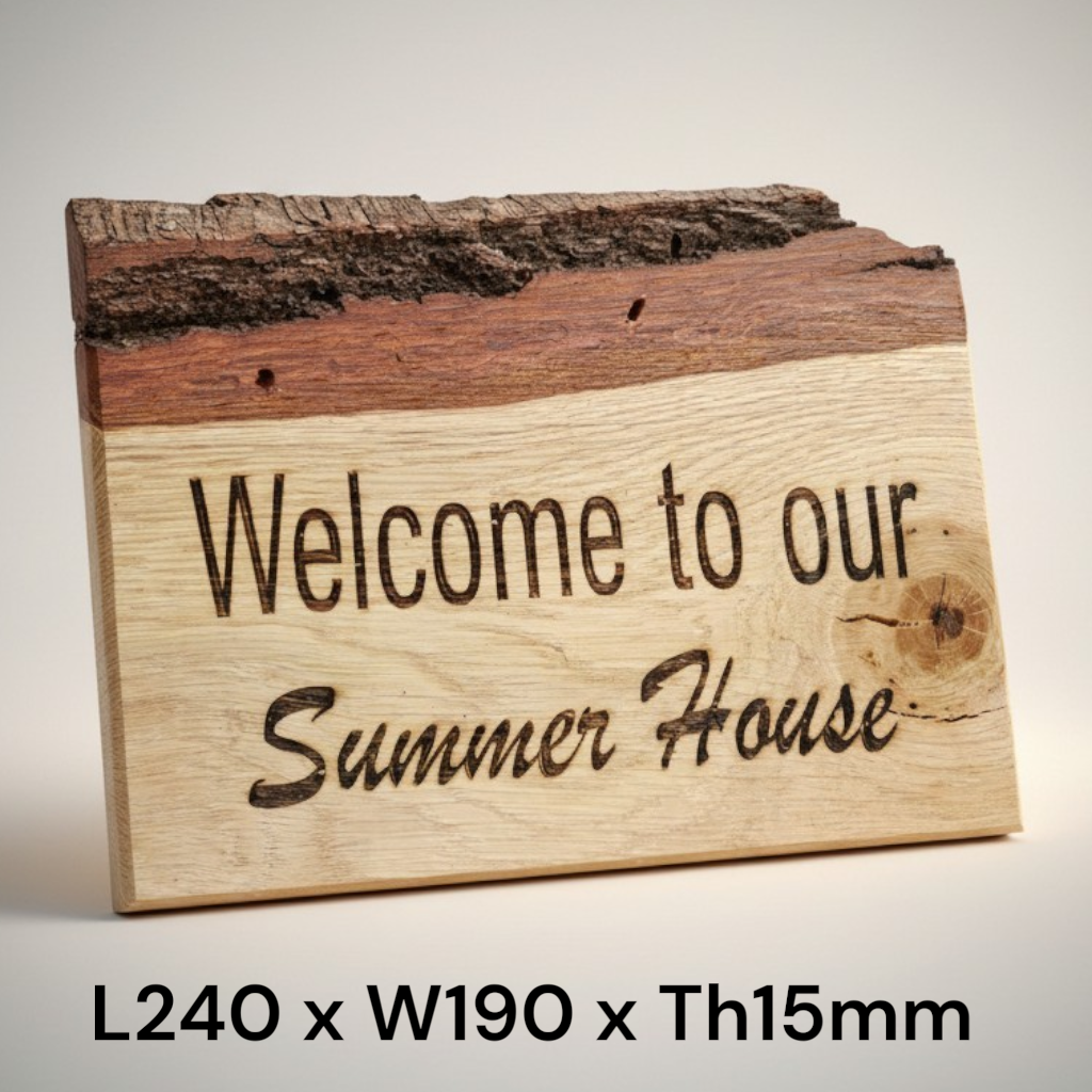 Hardwood Personalised signs