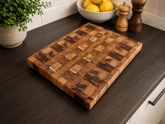 Oak End Grain Chopping Board