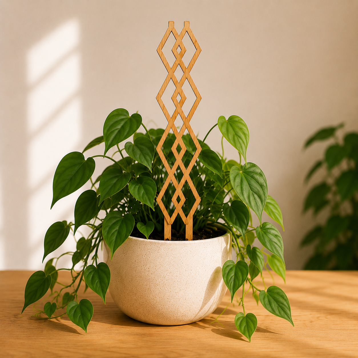 Harlequin Plant Trellis – Decorative Support for Climbing Houseplants