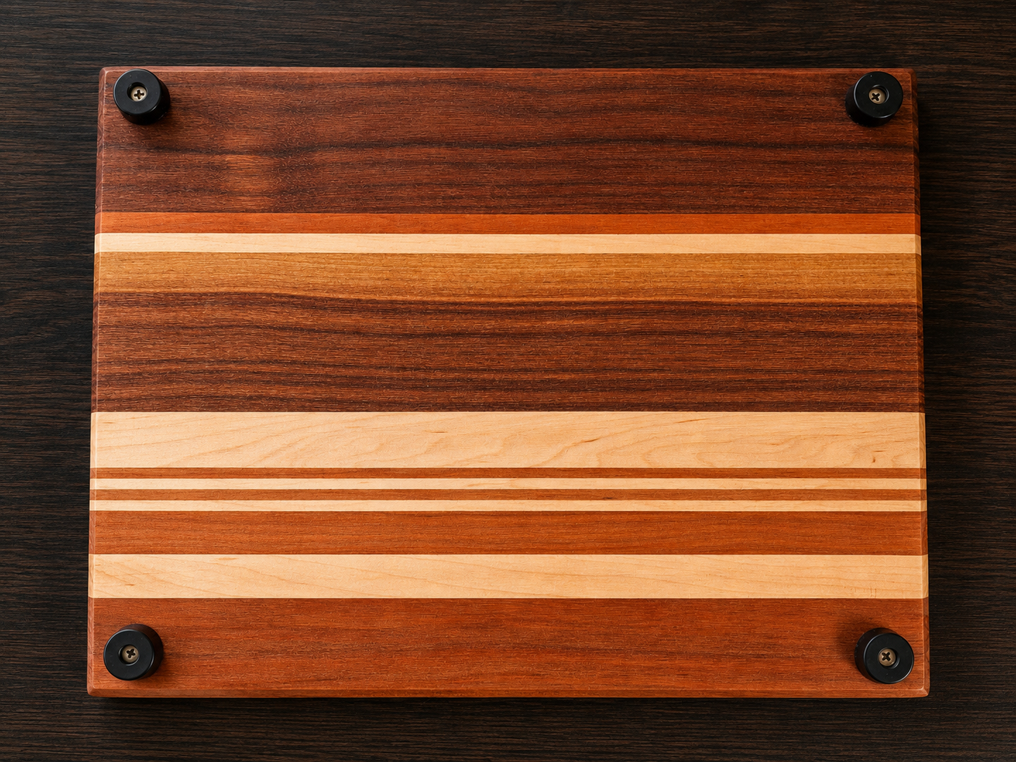 Walnut, Maple & Cherry Chopping Board