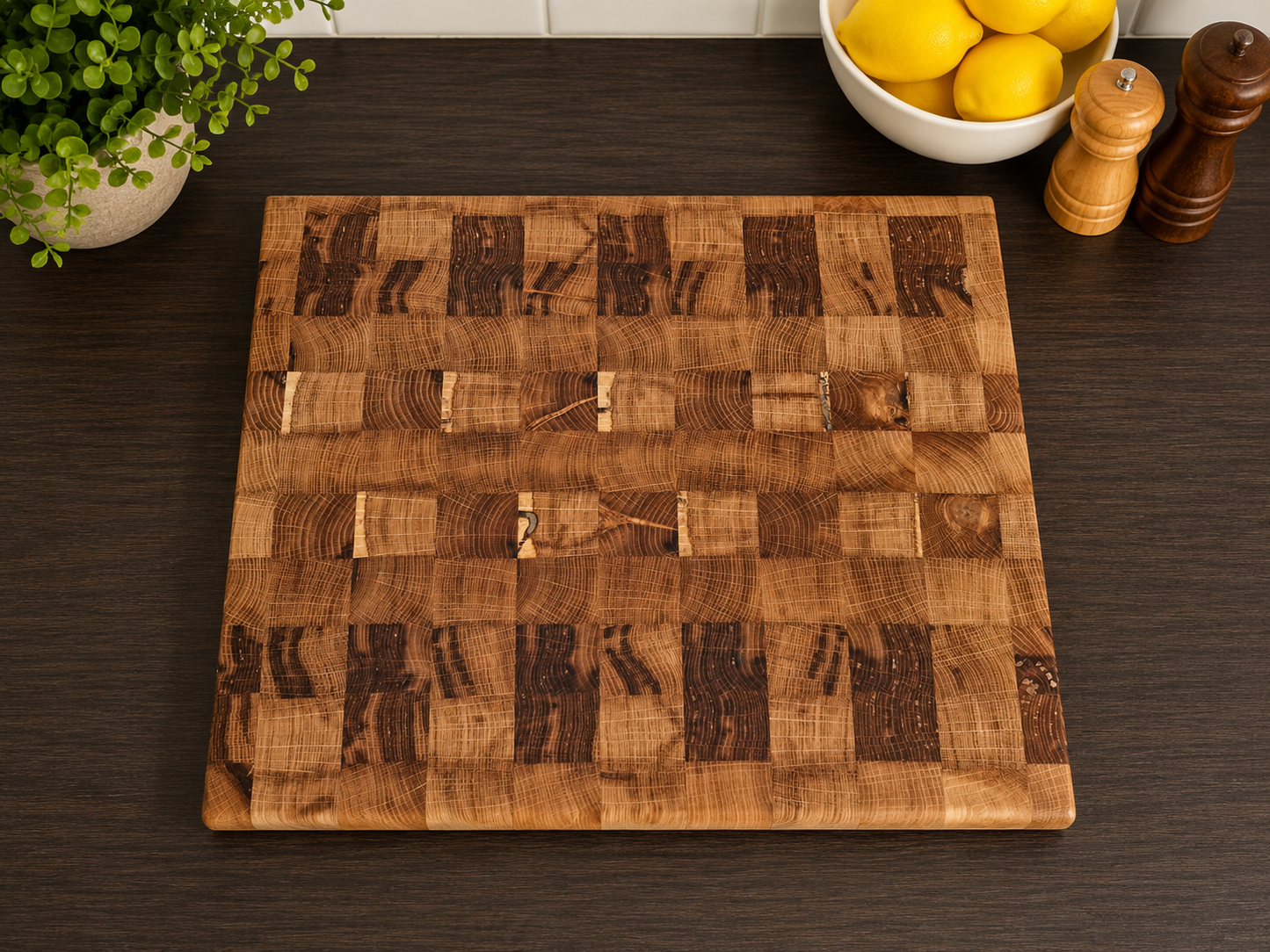 Oak End Grain Chopping Board