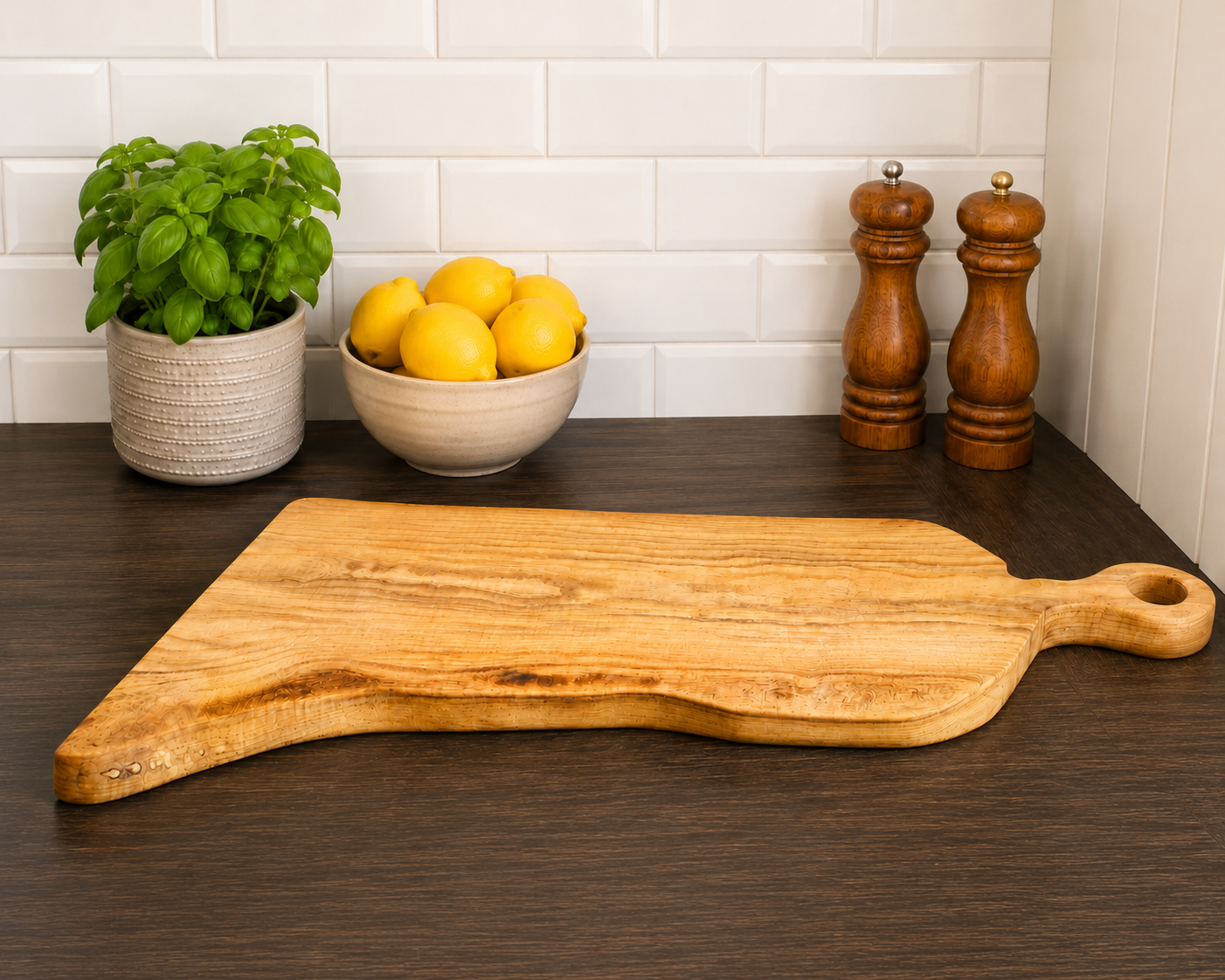 Handcrafted Ash Charcuterie & Serving Board