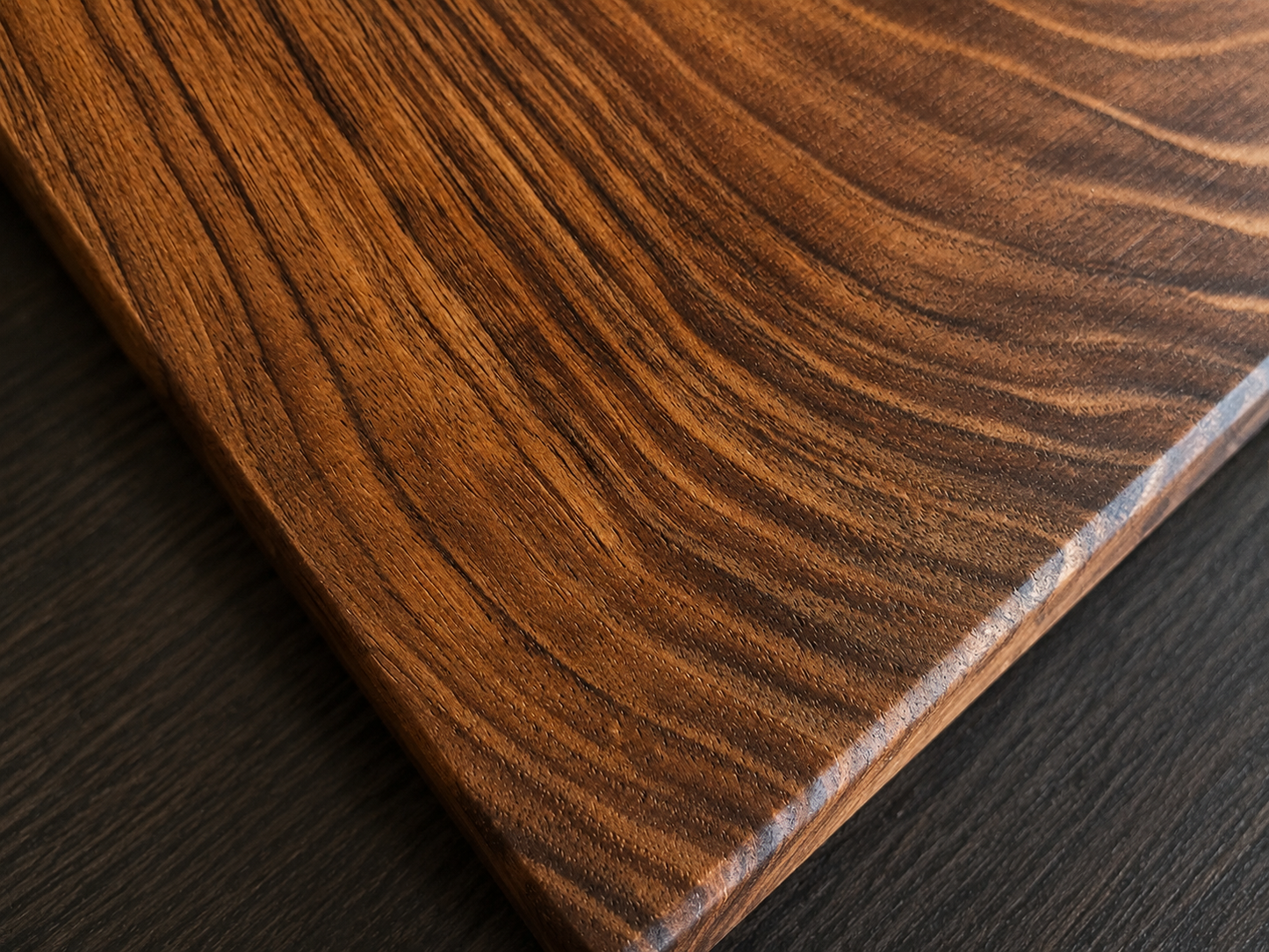 Walnut Chopping Board Set with Stand - 3 Boards