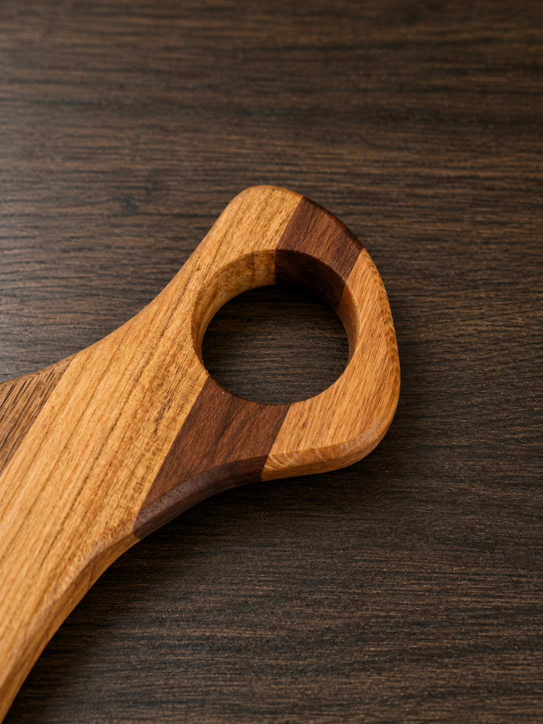 Walnut & Cherry Paddle Serving Board