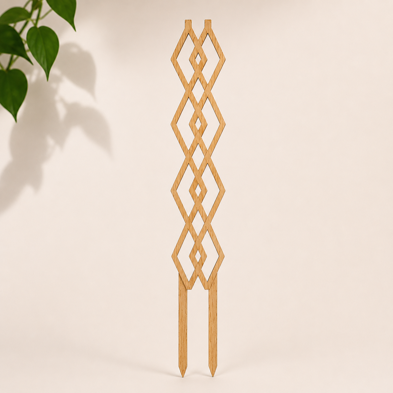Harlequin Plant Trellis – Decorative Support for Climbing Houseplants
