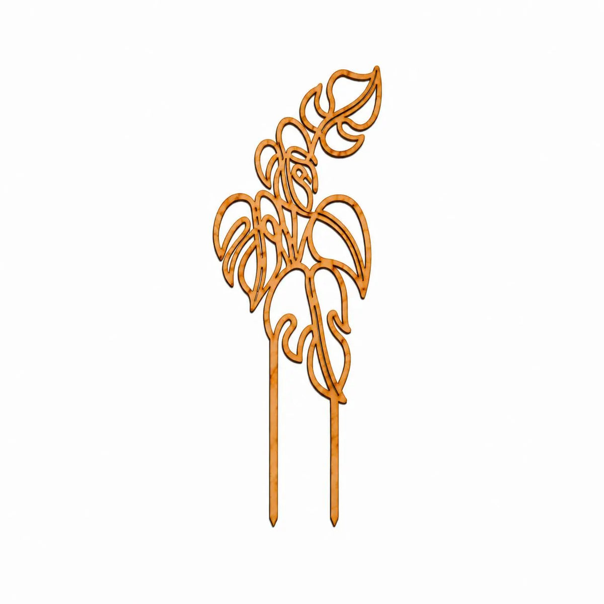 Multi-Leaf Monstera Plant Trellis – Decorative Climbing Plant Support