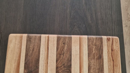 Walnut, Maple & Cherry. Edge Grain.