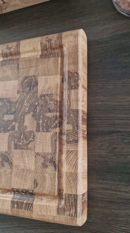 Oak End Grain