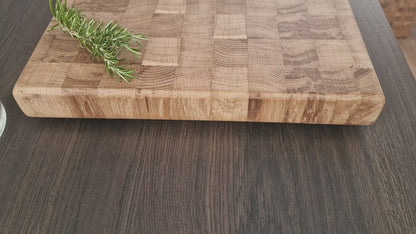 Oak End Grain